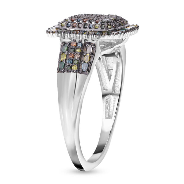 Mehrfarbiger Diamant-Ring - 1 ct. image number 1