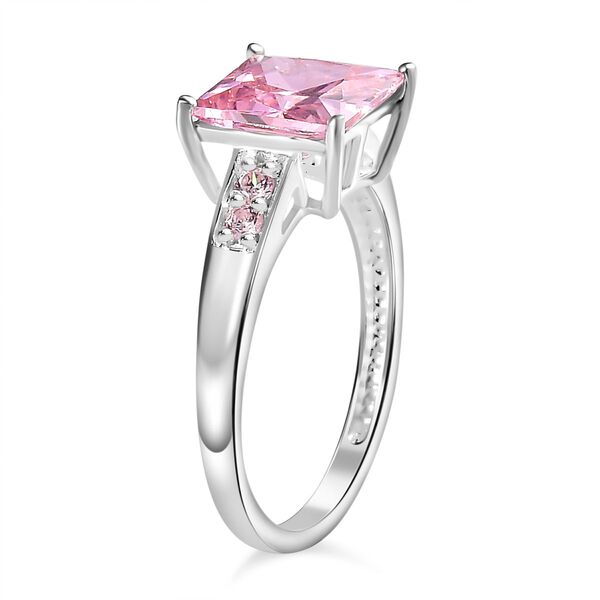 LUSTRO STELLA Rosa Zirkonia Ring image number 5