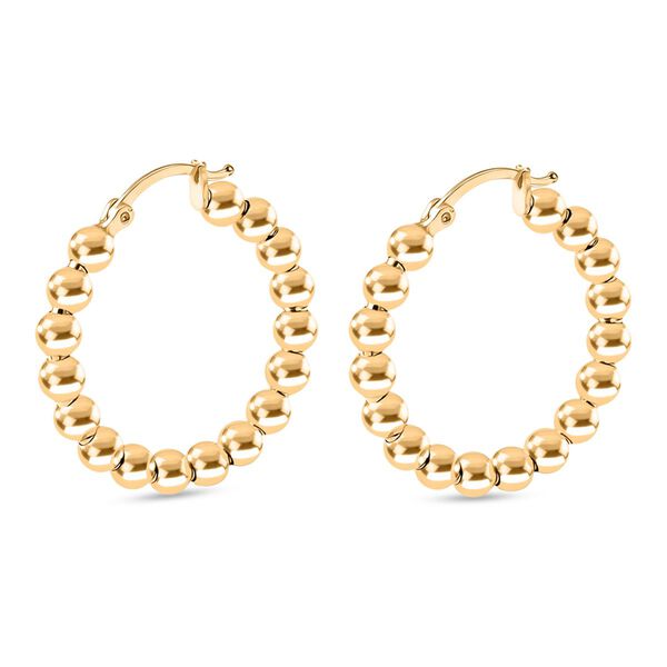 Royal Bali Kollektion - 375 Gold Ohrringe 2,65g image number 3