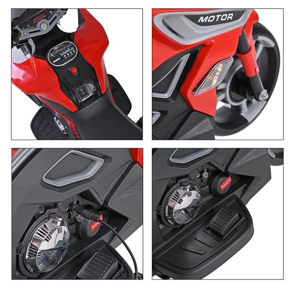 RC Motorrad, rot image number 8