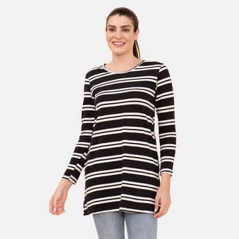 Tamsy Bluse, Gr&ouml;&szlig;e 38, schwarz