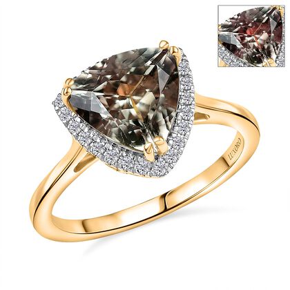 AAA Turkizit, Wei&szlig;er Diamant Ring 585 Gold (Gr&ouml;&szlig;e 17.00) ca. 2,79 ct