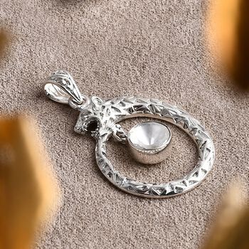 Royal Bali - Moissanit Panther Anh&auml;nger 925 Silber ca. 0.83 ct