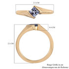 Tansanit Solitär Ring - 0,40 ct. image number 6