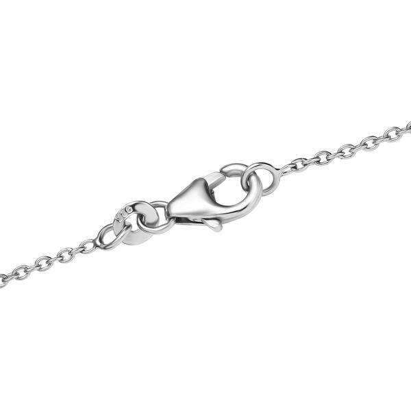 LUXURIANT VS-EF Labor Diamant 45cm Halskette, 925 Silber rhodiniert - 4,14 ct. image number 4