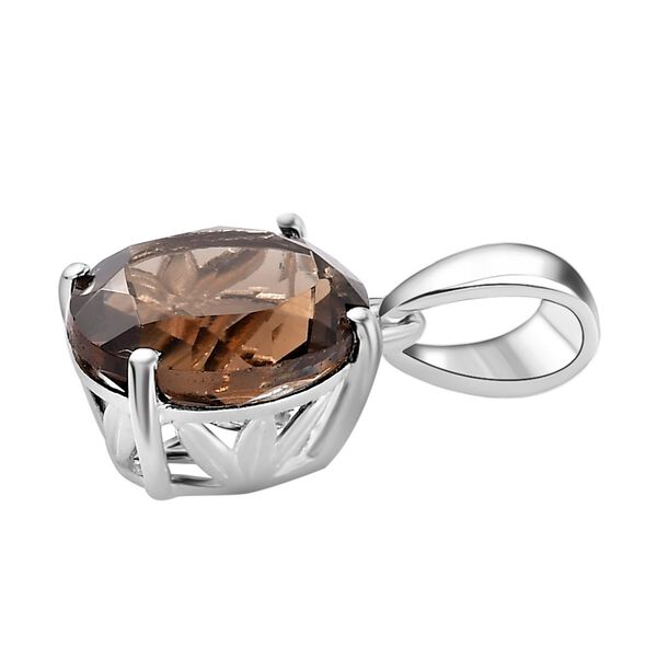 Rauchquarz-Anhänger, 925 Silber, ca. 4.46 ct image number 4