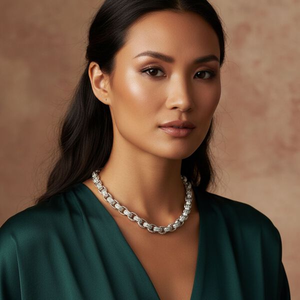 D'Joy Royal Bali Kollektion - 925 Silber Halskette ca. 50 cm ca. 74,98g image number 2