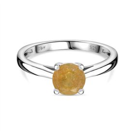 Gelber Saphir-Ring - 1 ct.
