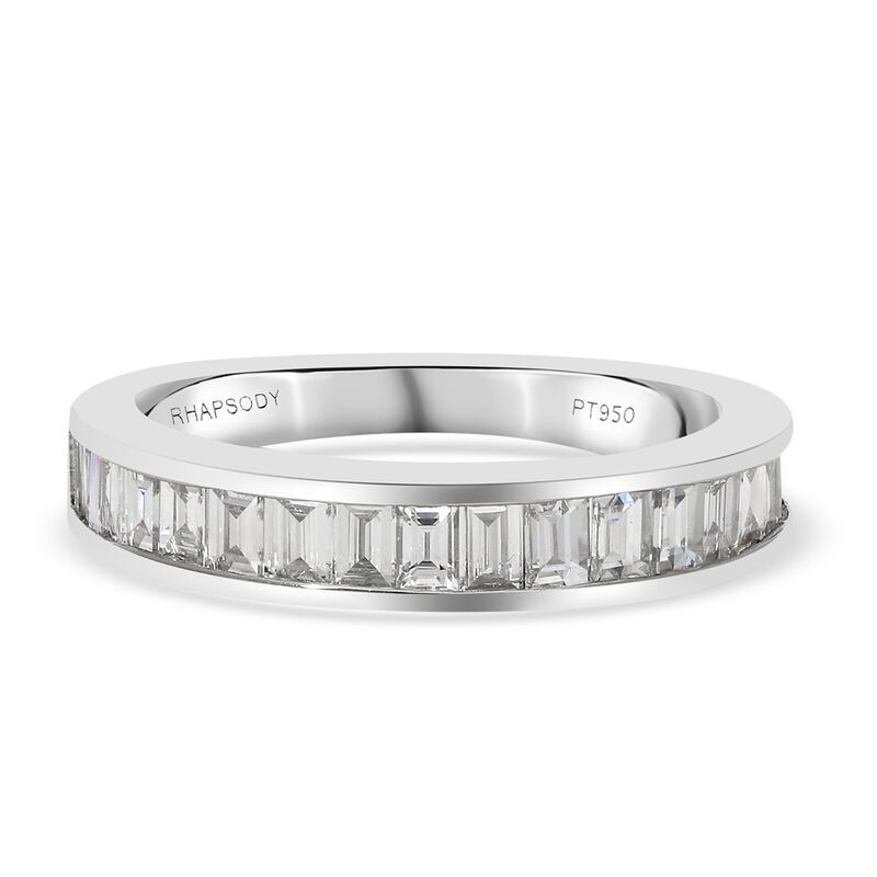 RHAPSODY Diamant zertifiziert VS E-F Band Ring 950 Platin image number 0