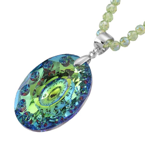 Gr&uuml;ner Kristall Schmuckset image number 4