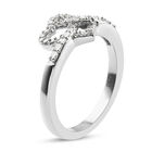 Diamant Ring 925 Silber platiniert  ca. 0,25 ct image number 4