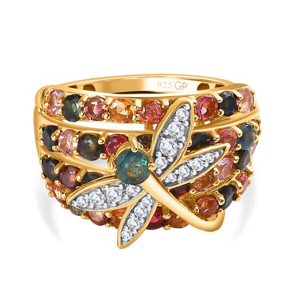 GP Italian Garden Kollektion - AA Mehrfarbiger-Turmalin Ring, ca. 3.22 ct image number 0