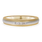 Diamant Ring 925 Silber Bicolor image number 0