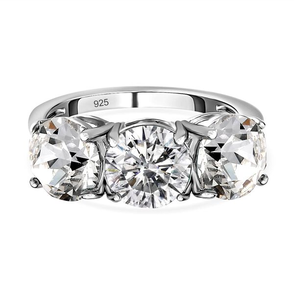 Wei&szlig;er Kristall-Ring - 3,58 ct. image number 0