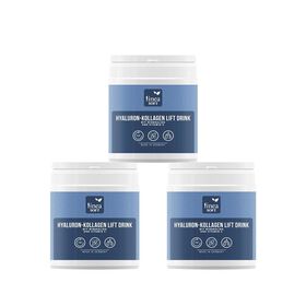 Linea Soft 3er-Set Hyaluron und Collagen Anti-Aging Lift Drink 300 gr - 30 Tage Kur Linea Soft 3er-Set Hyaluron und Collagen Anti-Aging Lift Drink 300 gr - 30 Tage Kur