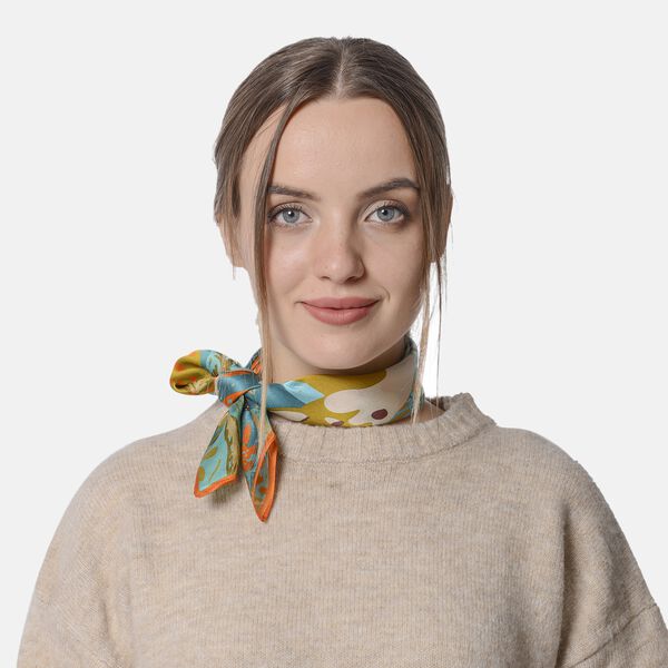 LA MAREY 100% nat&uuml;rlicher Maulbeerseiden Schal