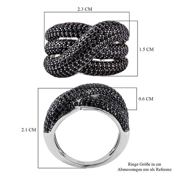 Schwarzer Spinell-Ring - 2,18 ct. image number 7