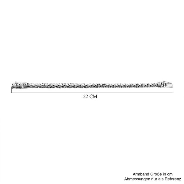 Royal Bali - Geflochtenes Armband, ca. 18 cm, 925 Silber ca. 34,34g image number 4