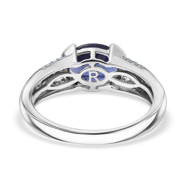 RHAPSODY AAAA Tansanit und VS Diamant Ring in 950 Platin - 2,53 ct. image number 5