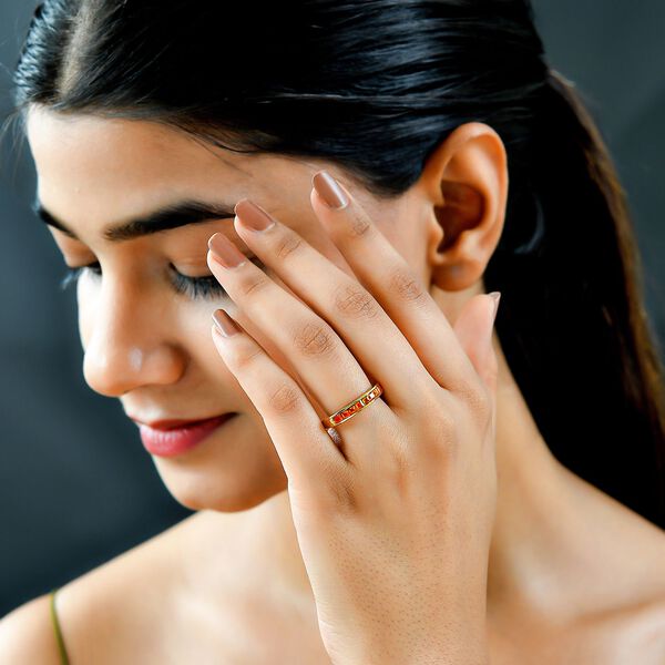 Salamanca Feueropal Ring - 0,61 ct. image number 3