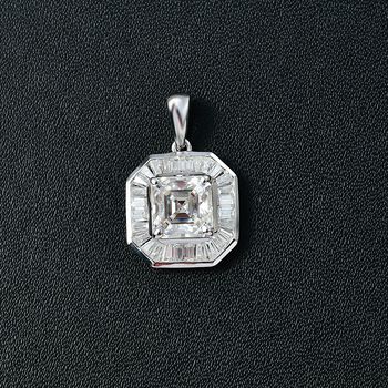 Moissanit Anh&auml;nger, ca. 3,66 ct.