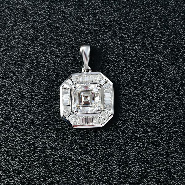 Moissanit Anhänger, ca. 3,66 ct. image number 2