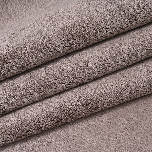 Serenity Night - Luxuriöse Mikroflanell-Decke, 550 GSM, Superweich und Kuschelig, 150 x 200 cm, Champagner-Taupe image number 3