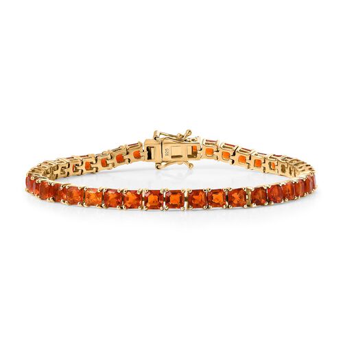 AAA mexikanisches purpurrotes Feueropal Armband image number 0