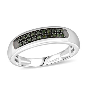 D'Joy gr&uuml;ner Diamant Ring - 0,10 ct.