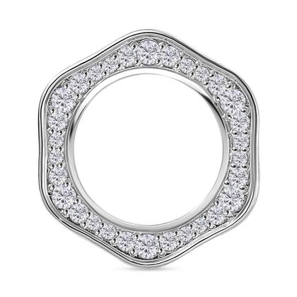 J Francis gefertigt mit SWAROVSKI - Zirkonia Anh&auml;nger 925 Silber rhodiniert