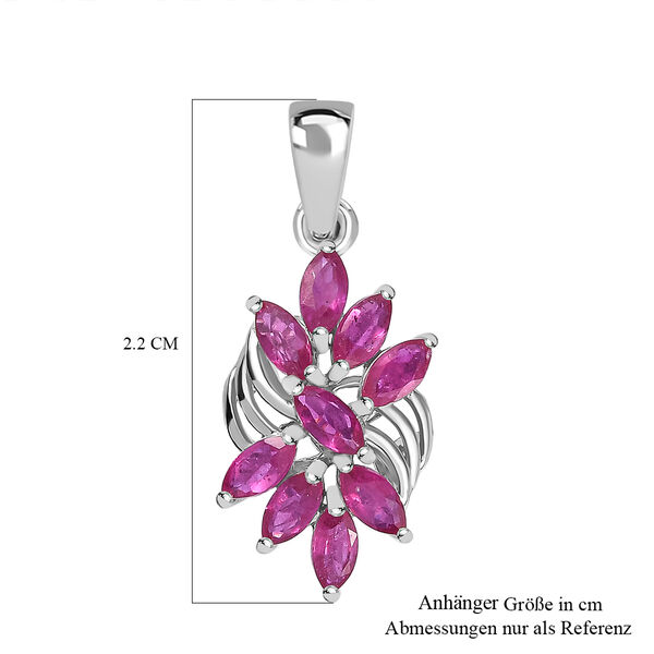 Afrikanischer Rubin-Anhänger - 0,90 ct. image number 3