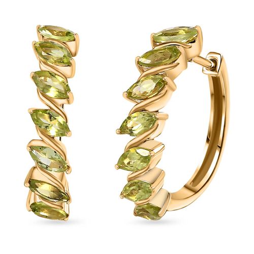 Peridot Ohrringe - 3,49 ct. image number 0