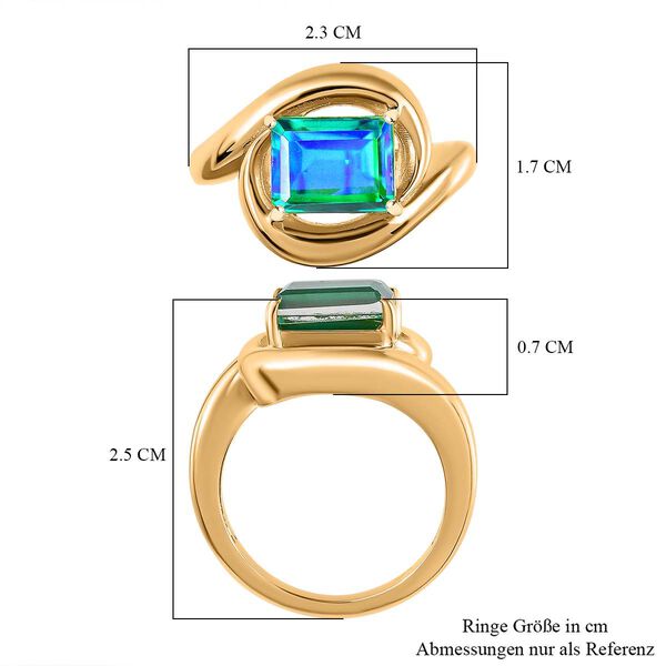 Pfau Triplett Quarz Ring - 2,92 ct. image number 7