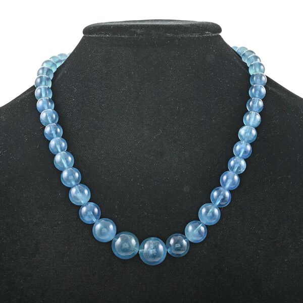 LUXORO zertifiziert und gepr&uuml;ft AAA Santamaria Aquamarin Halskette, 45 cm - 320 ct. image number 5