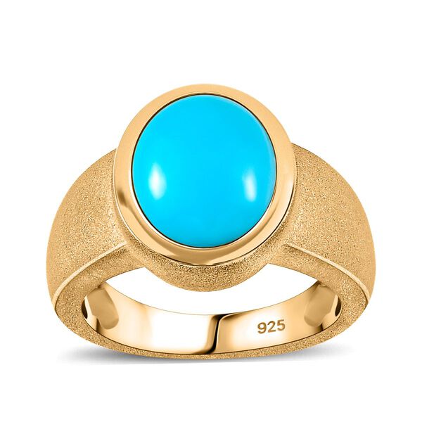 Sleeping Beauty Türkis Ring- 4,26 ct. image number 5