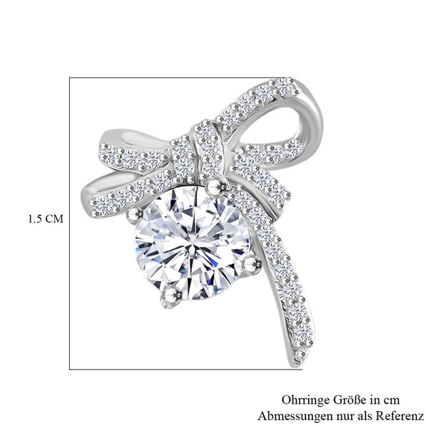 Moissanit Ohrringe - 1,63 ct. image number 5