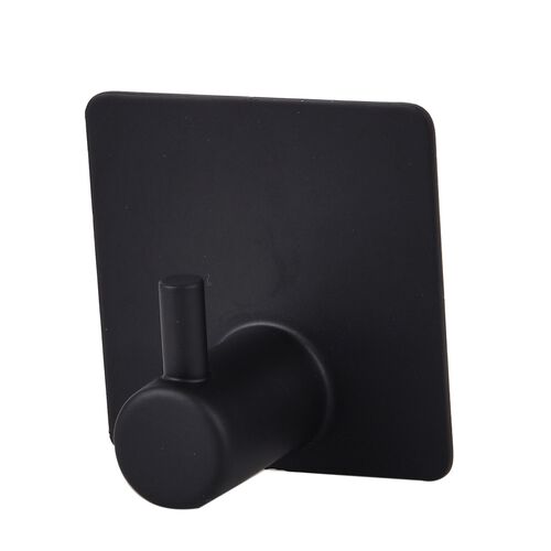 "Set of 8pcs metal hook-Black Material:iron 430 stainless steel 201 Size:4.5cm Thickness:1.2mm Weight :400g(Set)                                 Max bearing weight: 2-2.5kg" image number 1