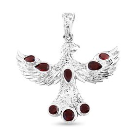 Royal Bali - Roter Granat Anhänger, 925 Silber, ca. 3.26 ct