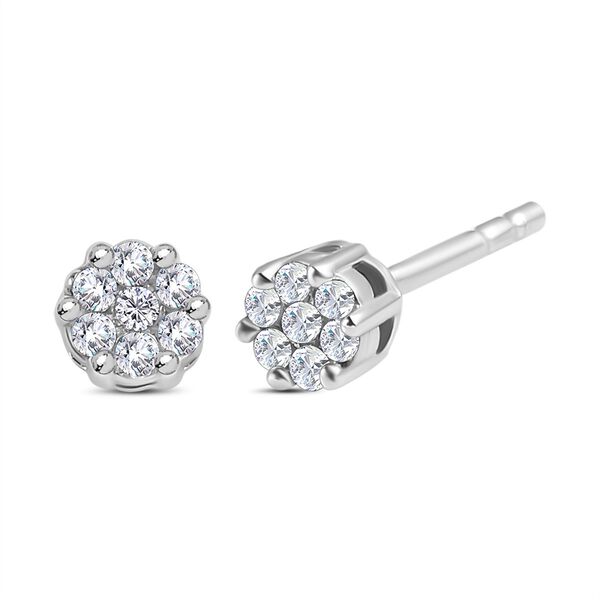 Diamant Druckfassung Ohrstecker - 0,15 ct. image number 5