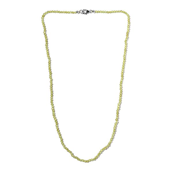 Peridot Halskette, 50 cm - 42 ct. image number 4