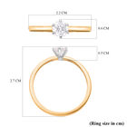 LUXORO IGI zertifizierter VS Labor Diamant Ring - 0,50 ct. image number 5