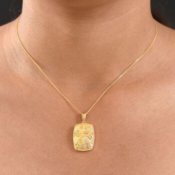 Wei&szlig;er Zirkon Anh&auml;nger