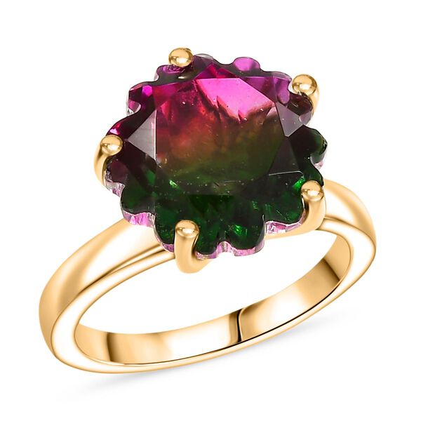 D'Joy Wassermelonen Triplett Quarz Ohrringe - 6,46 ct. image number 3