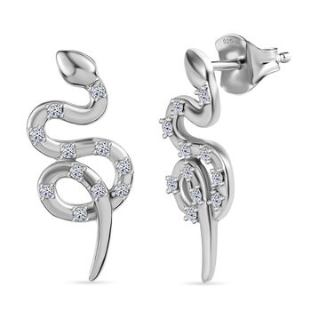 LUXURIANT SI Labor Diamant Ohrringe, 925 Silber rhodiniert - 0,33 ct.