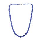 Rhapsody AAAA Tansanit Halskette ca. 45 cm 950 Platin ca. 165,00 ct.