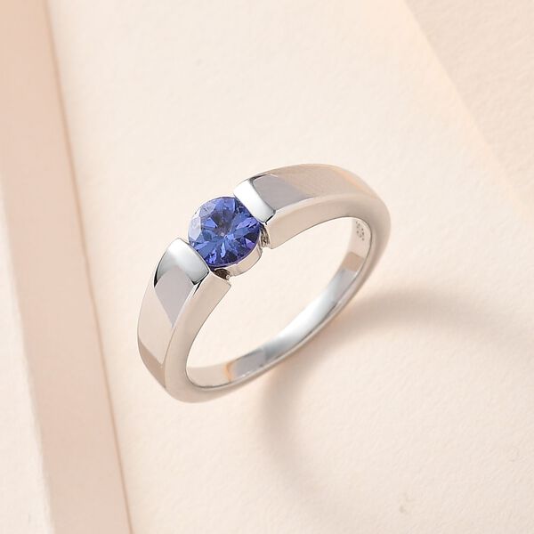 Tansanit Solitär Ring - 0,50 ct. image number 2