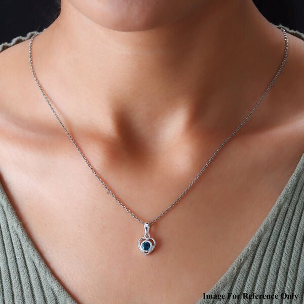 London Blautopas-Anhänger - 0,42 ct. image number 2