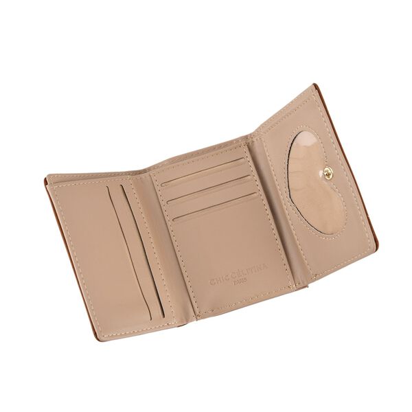 "Life style Color:Beige with brown /Profile:Set of 2 PU Crossbody Bag with wallet wall(exterior): PU  Lining(interior): polyester Pockets(exterior):clasp-1,zipped-1; Pockets(interior):zipped-2,slid-1 Pockets(exterior):clasp-1 Pockets(interior):card slot-6 image number 7