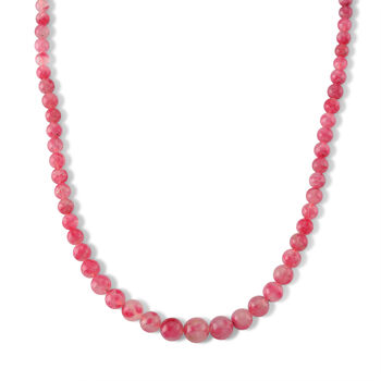 D'Joy Rhodochrosit Halskette ca. 50 cm 316L Edelstahl ca. 300,00 ct.