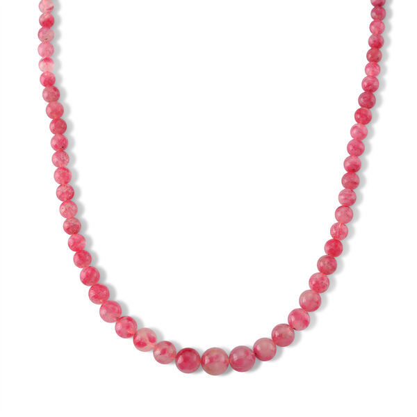 D'Joy Rhodochrosit Halskette ca. 50 cm 316L Edelstahl ca. 300,00 ct.